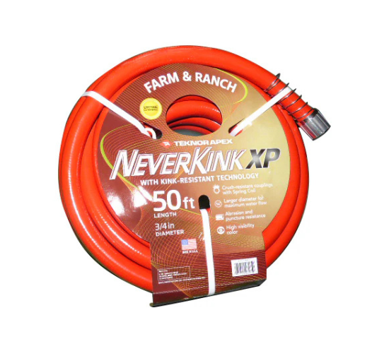 50 Foot RED NeverKink Xtreme Performance 3/4