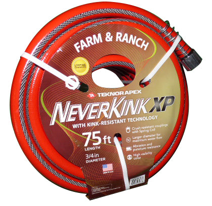 75 Foot RED NeverKink Xtreme Performance 3/4